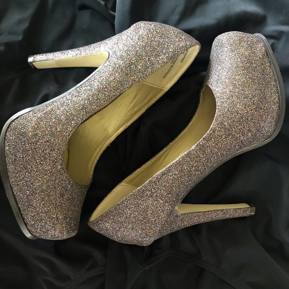 Glitter Pumps
